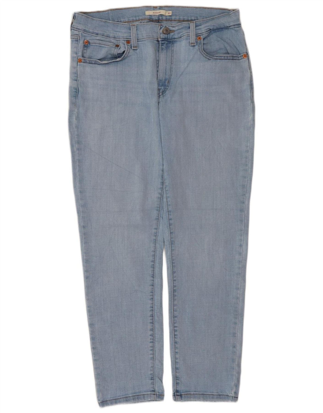 Damskie jeansy LEVI'S Boyfriend Slim W30 L27 Niebieska bawełna