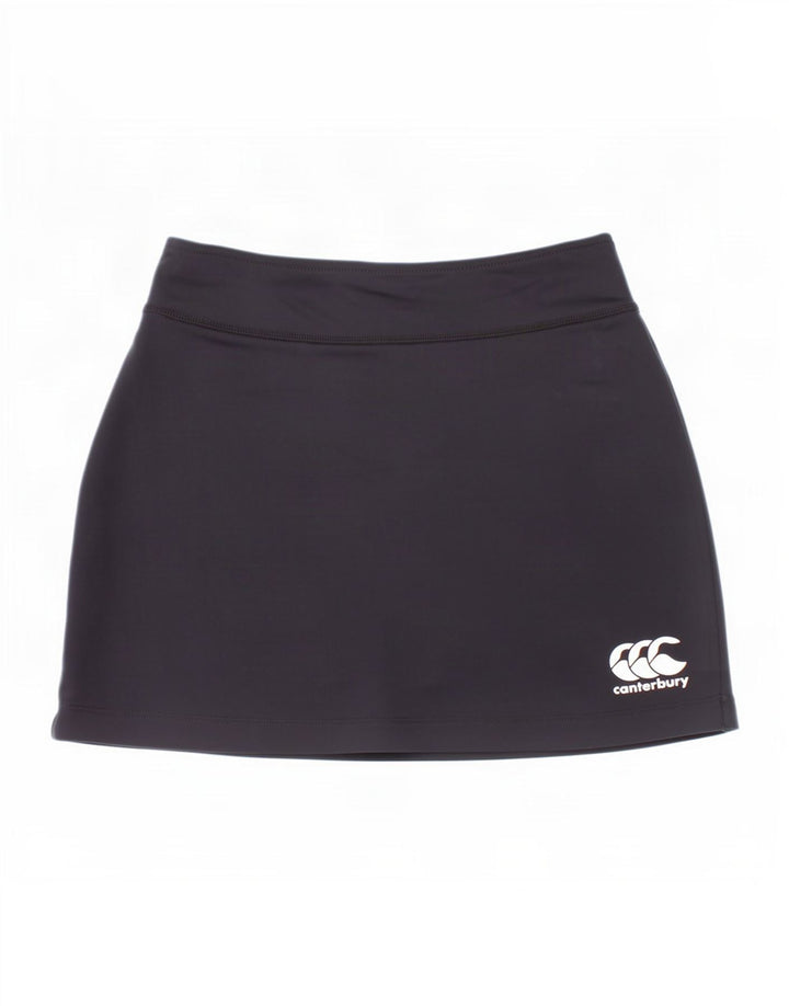 Skort dziewczęcy Canterbury 9-10 lat, czarny nylon