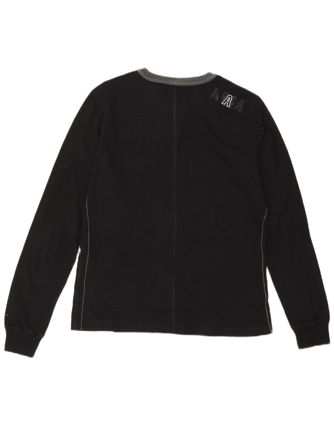 Damska koszulka CHAMPION Heritage Fit Graphic Top UK 14, duża, czarna bawełna