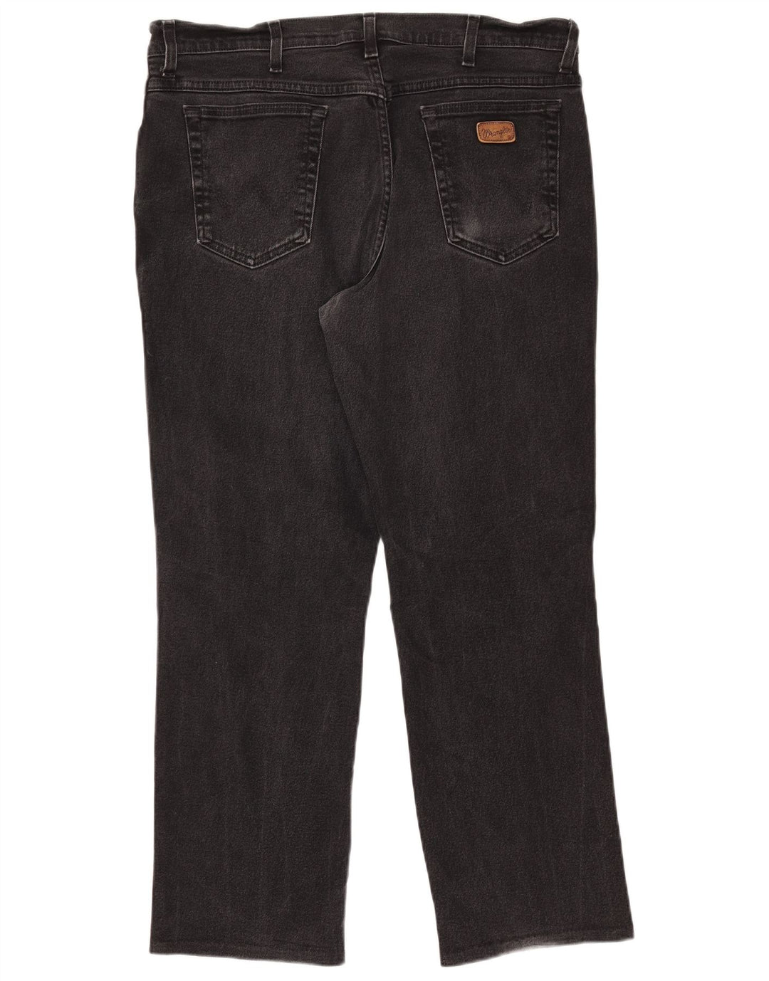 Męskie jeansy Wrangler Texas Straight W38 L28, czarne, bawełniane