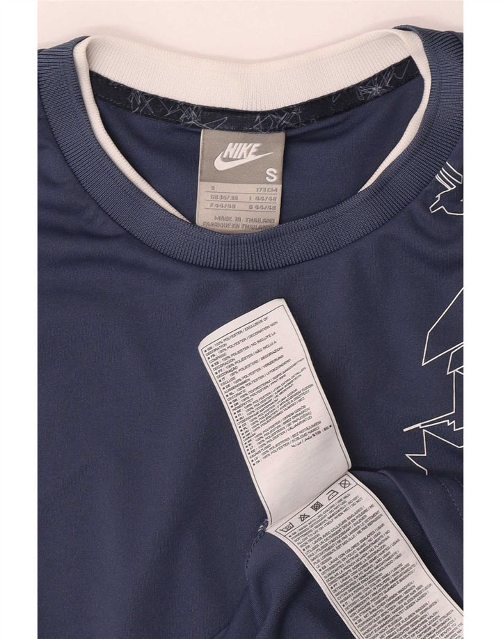 Męska kamizelka Nike Graphic Vest Top UK 36/38 Mały niebieski geometryczny poliester