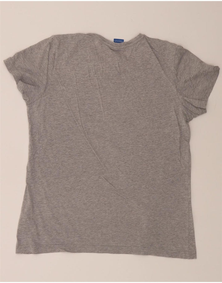 ADIDAS Mens T-Shirt Large Grey Cotton Vintage Adidas and Second-Hand Adidas from Messina Hembry 