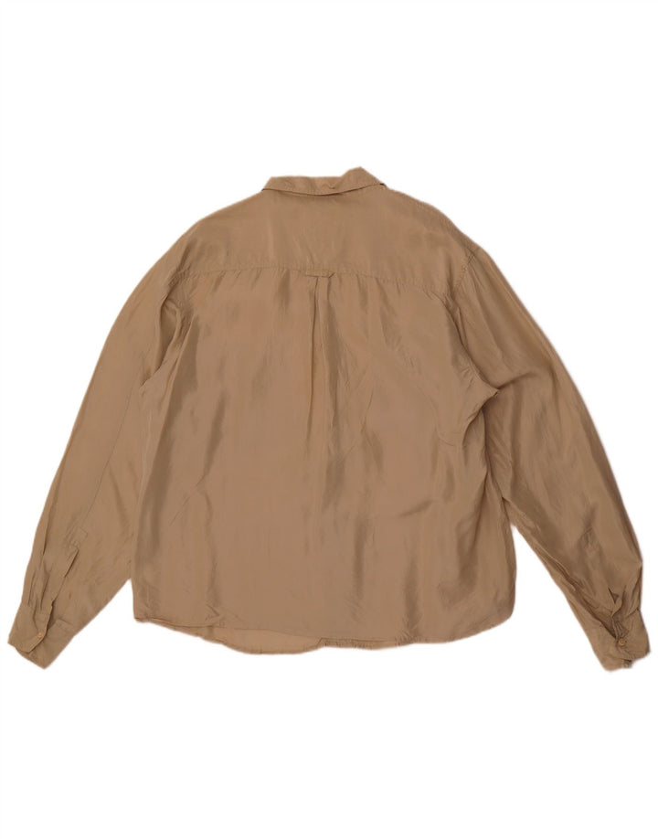 Koszula męska Royal Coast duża, beżowa, jedwabna