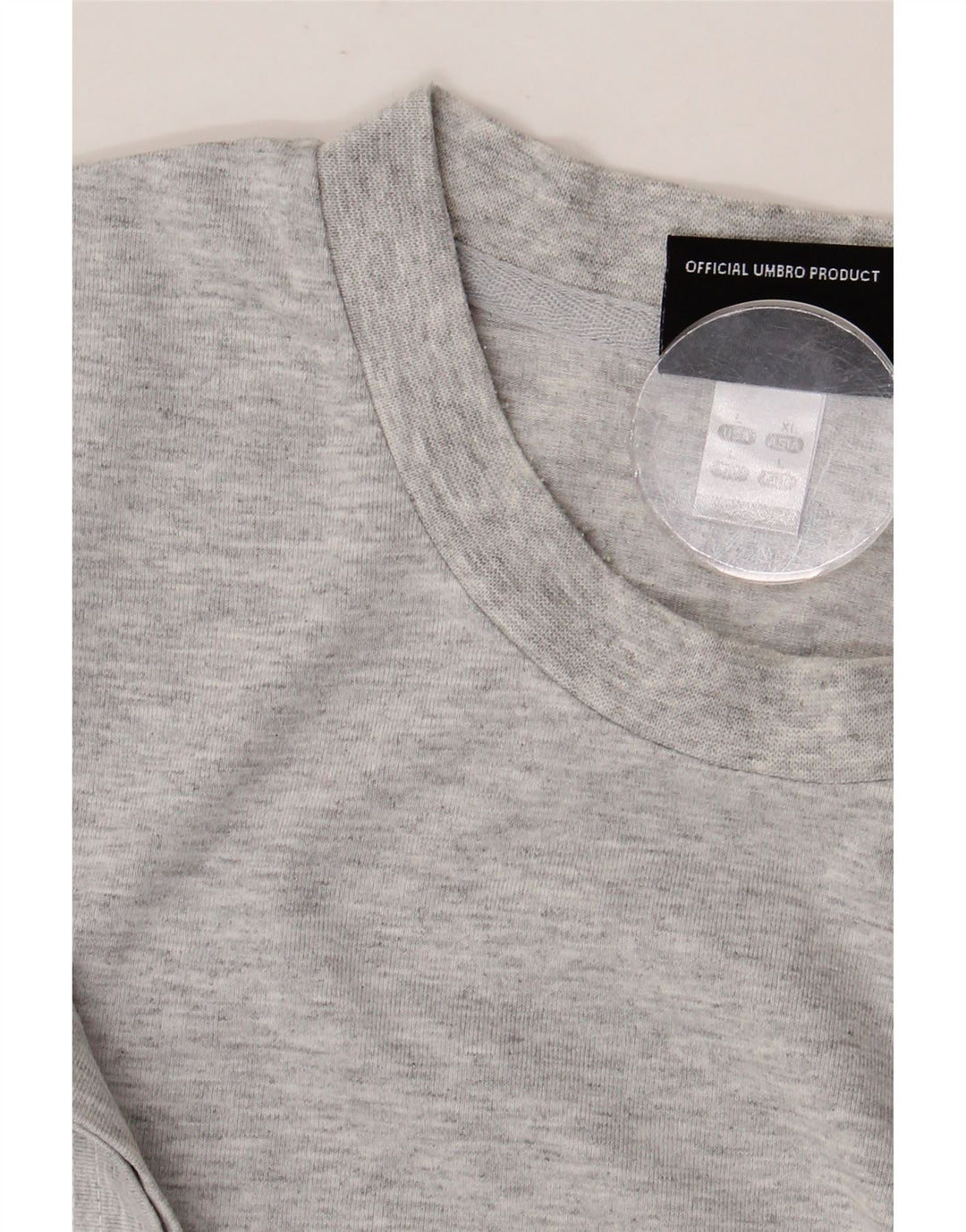 UMBRO Męska Koszulka T-shirt Duży Szary Melanż