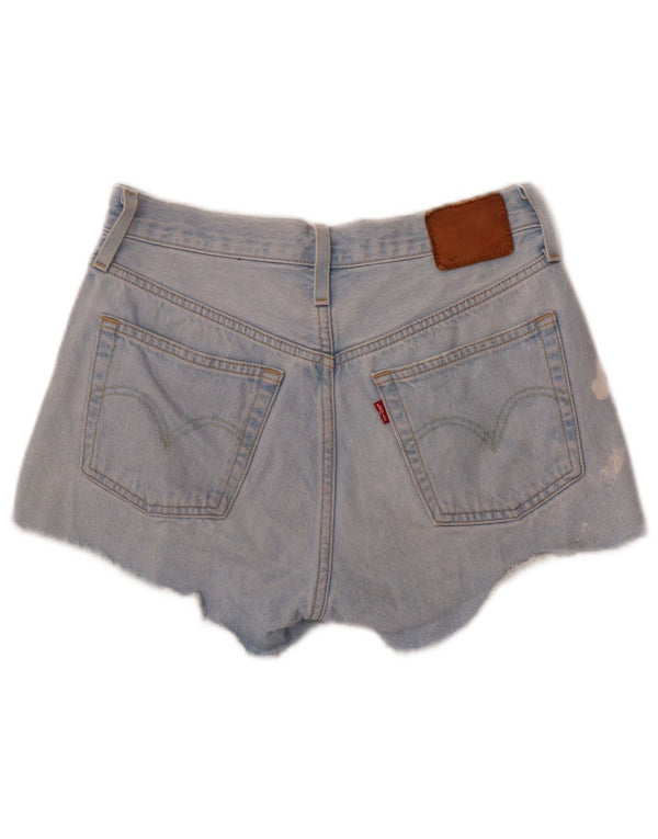 Damskie spodenki jeansowe Levi's 501 W27 Małe, niebieskie, bawełniane