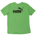 Męski T-shirt Puma z grafiką, średni zielony