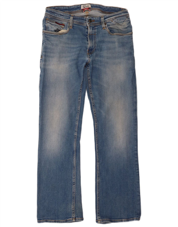 Męskie jeansy Bootcut Tommy Hilfiger W32 L30 Niebieskie bawełniane