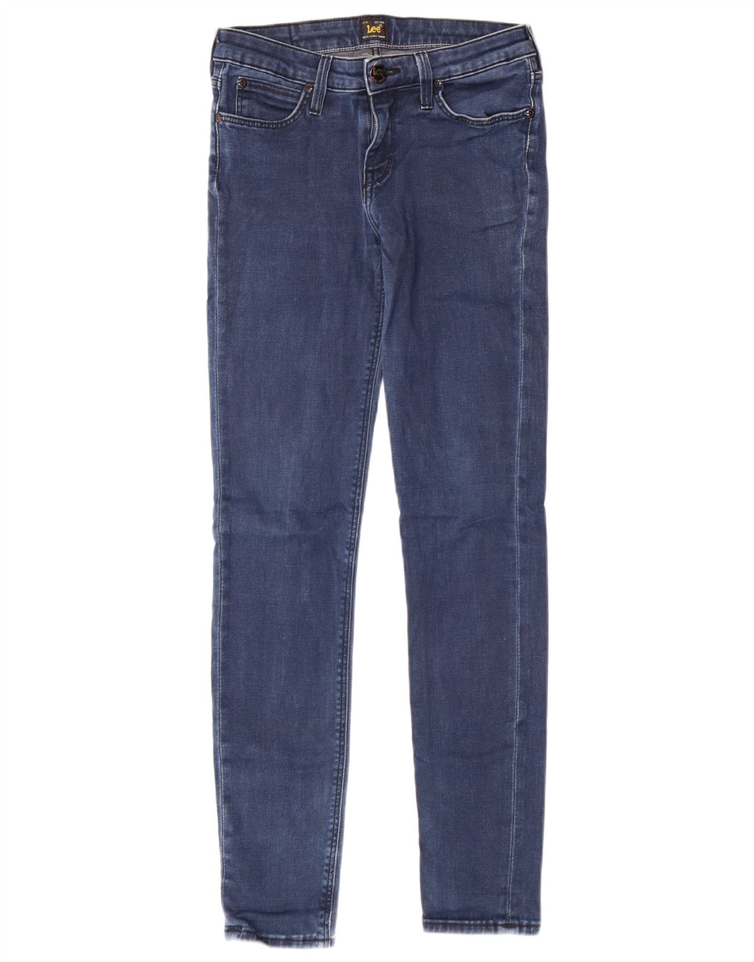 Damskie dżinsy Lee Scarlett Skinny W27 L29 Niebieskie bawełniane