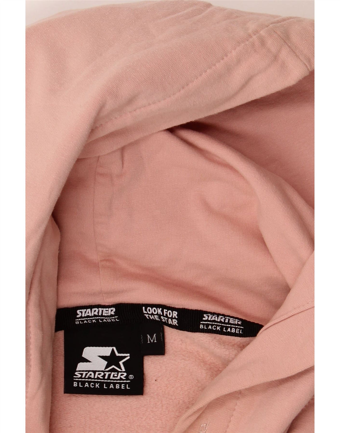 STARTER Womens BLACK LABEL Oversized Hoodie Jumper UK 14 Medium Pink Vintage Starter and Second-Hand Starter from Messina Hembry 