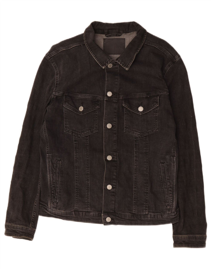 Męska kurtka dżinsowa Jack & Jones UK 42 XL, szara bawełna