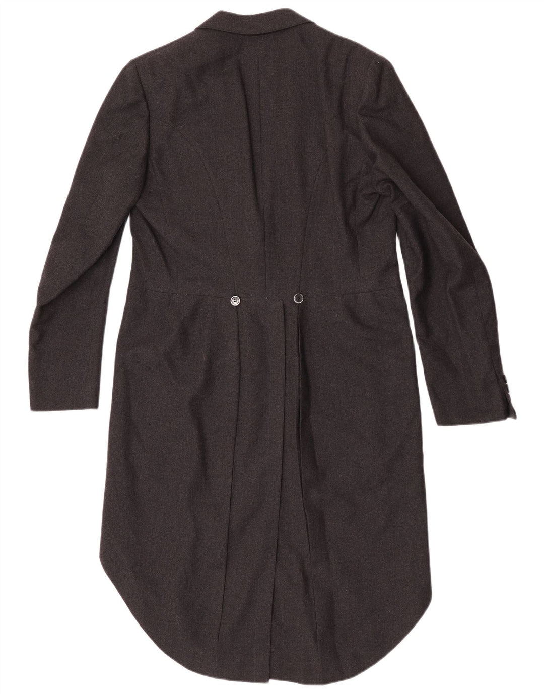 Vintage męska marynarka frakowa zapinana na 1 guzik UK 36 Small Black
