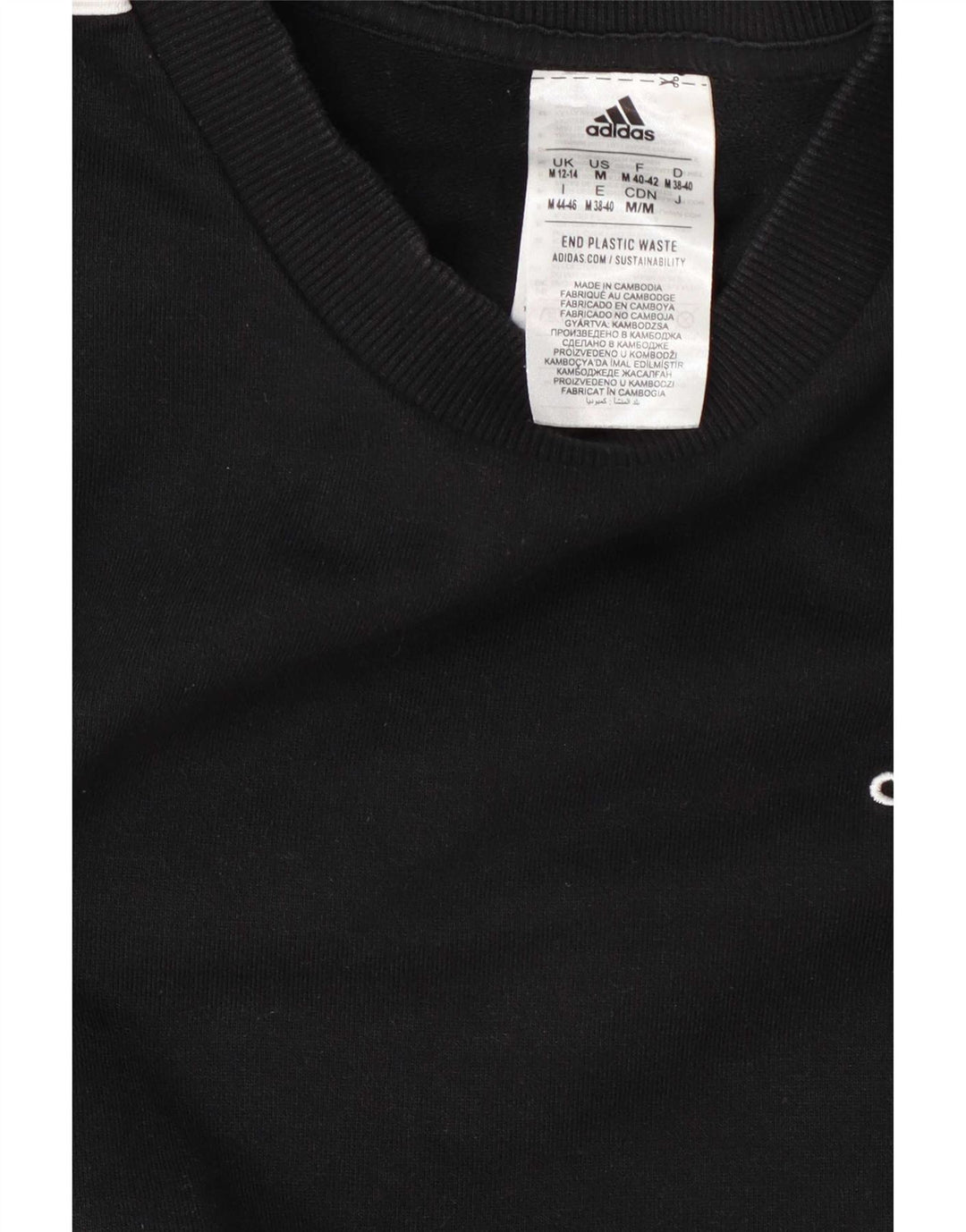 Damska bluza dresowa Adidas Oversize Dress UK 12/14 Średnia czerń