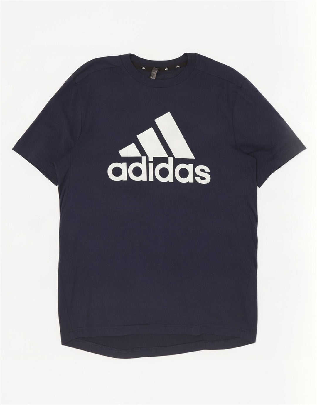 Męska koszulka z grafiką Adidas Aeroready Top, mała, granatowa, z poliestru