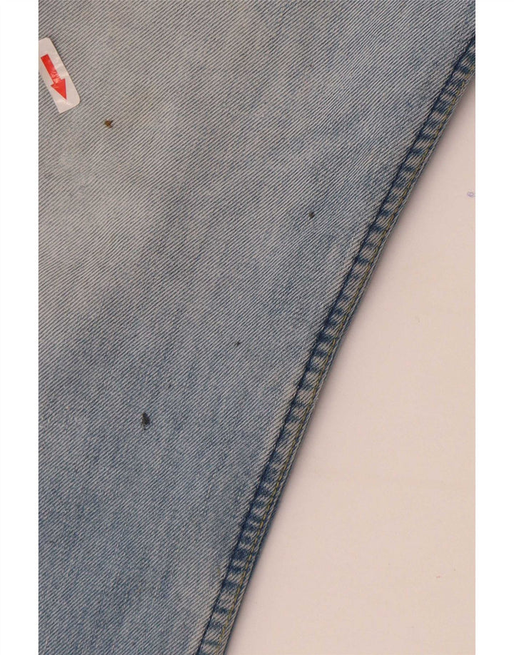 Damskie jeansy Levi's 501 Straight W29 L31 Niebieskie bawełniane