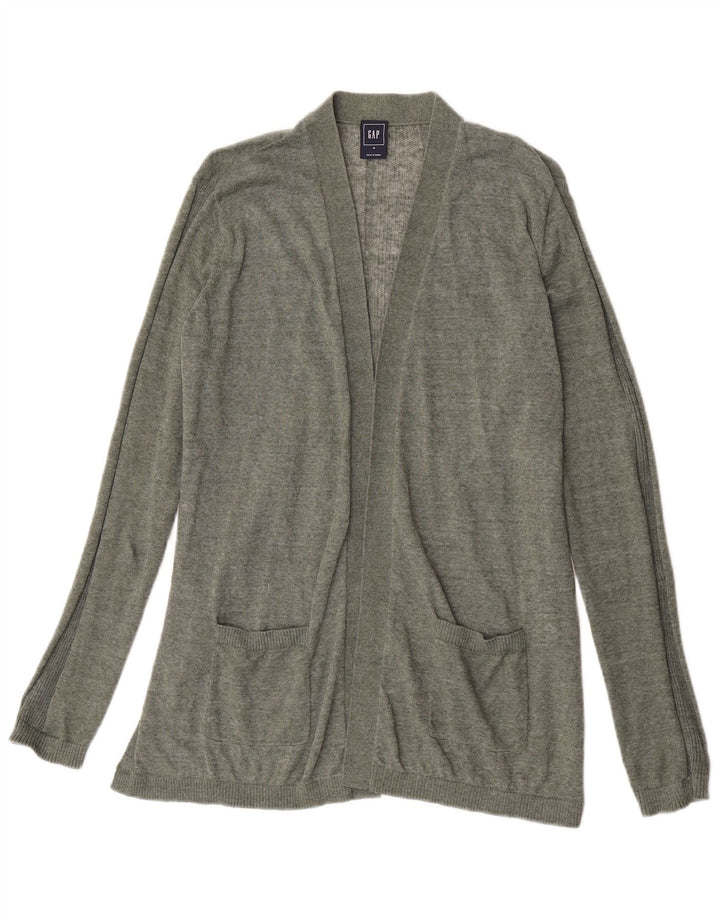 Damski sweter rozpinany Gap UK 14 Medium Khaki Linen