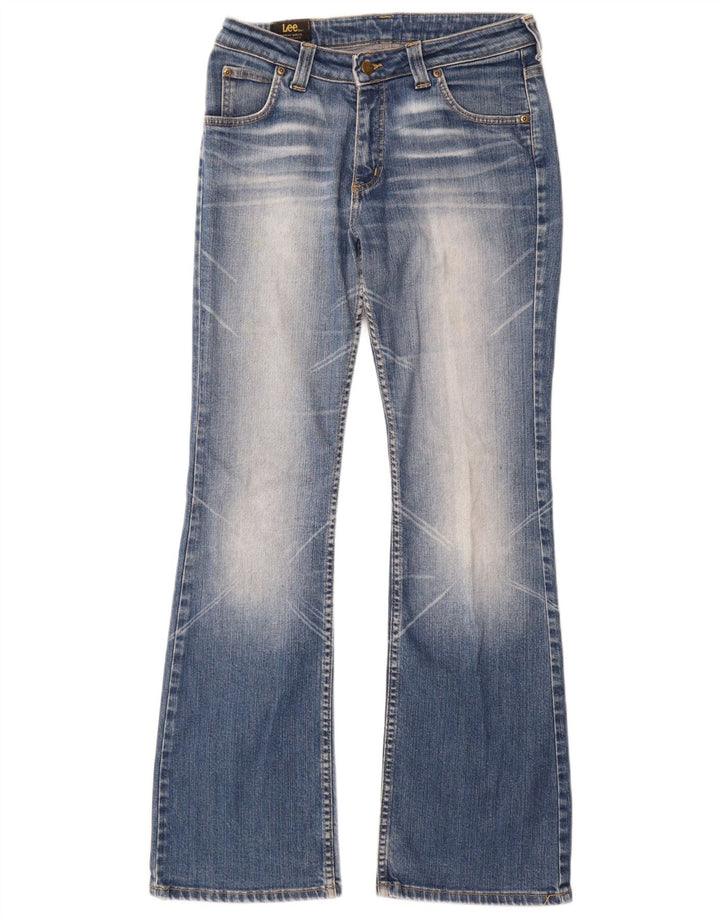 Damskie jeansy Lee Bootcut W28 L32 Niebieskie bawełniane