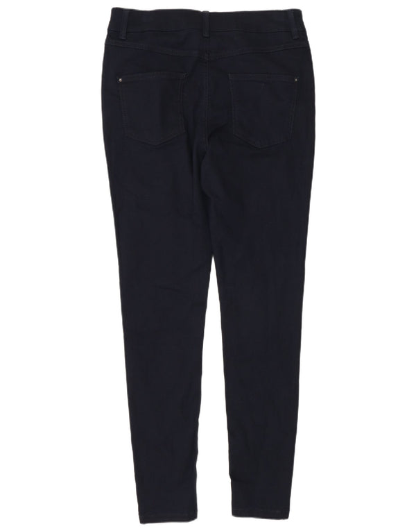 Marks & Spencer Damskie jeansy Jegging UK 14 Medium W30 L30 Granatowa bawełna