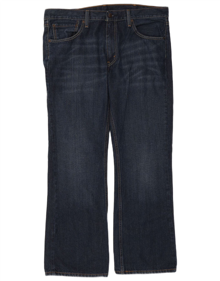 Męskie jeansy Levi's 527 Bootcut W38 L30 Granatowa bawełna