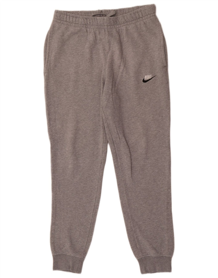 Męskie spodnie dresowe Nike, małe, szare, bawełniane