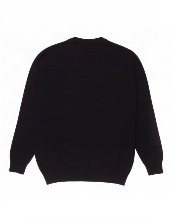 Sweter damski Pierre Cardin z dekoltem w kształcie litery V, UK 14, średni granatowy akryl