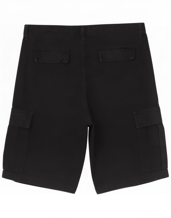 Wild Jeans Męskie spodenki cargo XL W38 Czarne bawełniane
