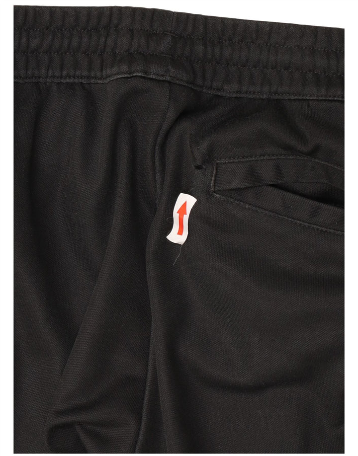 Męskie spodnie dresowe Adidas, średnie czarne, bawełniane