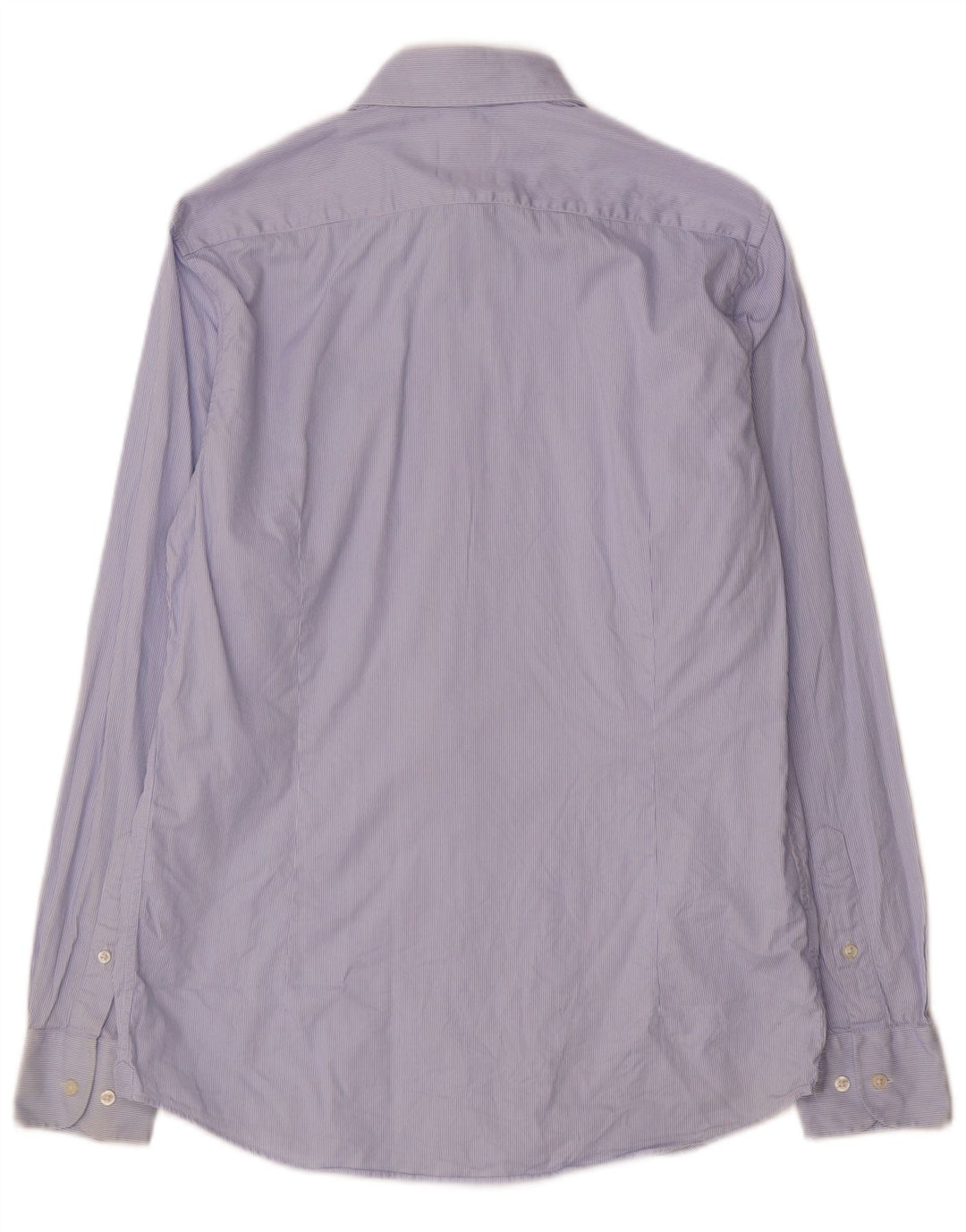 Koszula męska Massimo Dutti rozmiar 39 15 1/2 Średnioniebieskie prążki