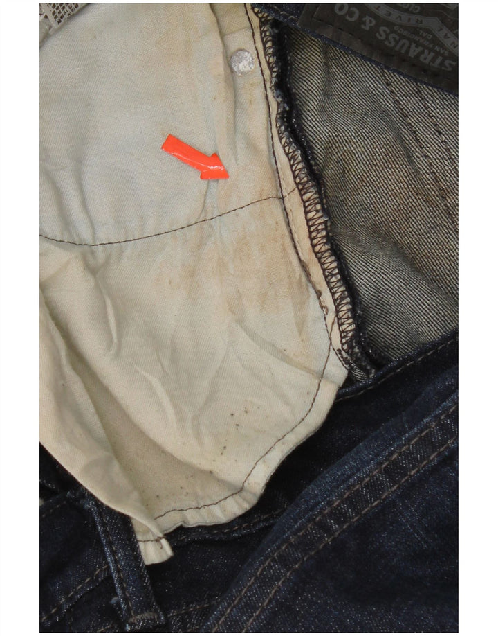 Męskie jeansy Levi's 511 Slim W32 L30 Niebieska bawełna
