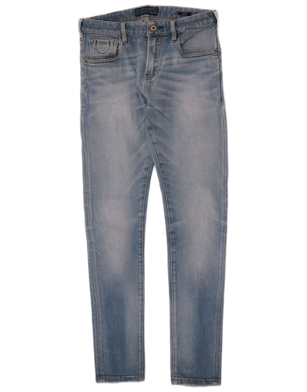 Spodnie damskie Scotch & Soda W29 L32 Niebieskie bawełniane