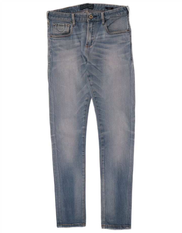 Spodnie damskie Scotch & Soda W29 L32 Niebieskie bawełniane
