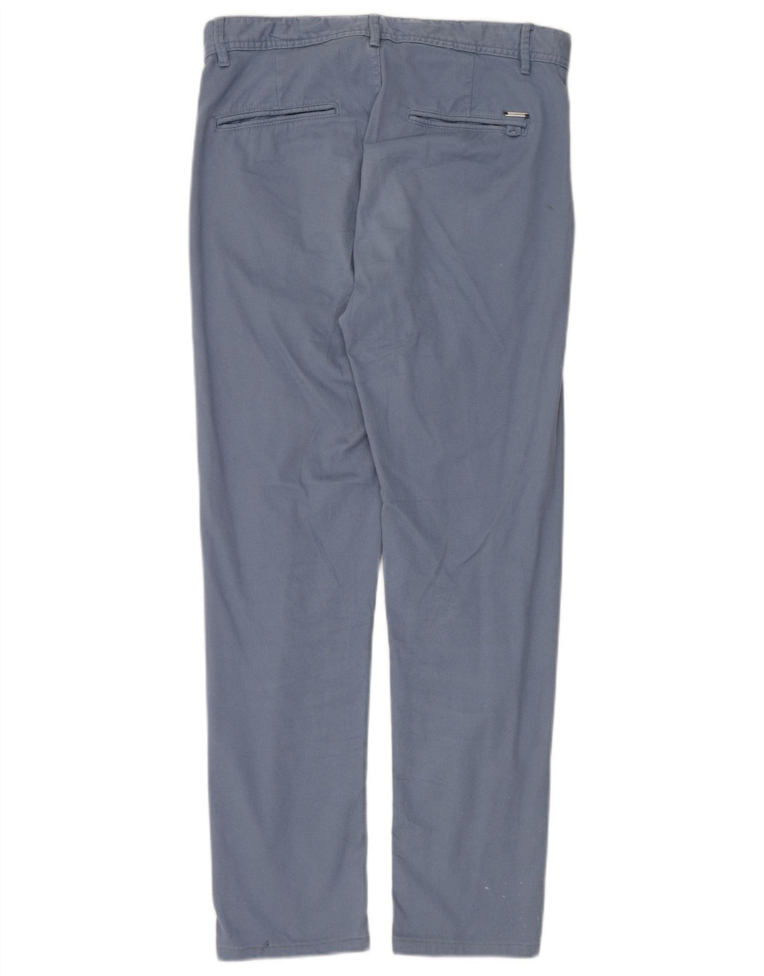 Męskie proste spodnie chino Zara EU 40 Medium W31 L30 Niebieskie