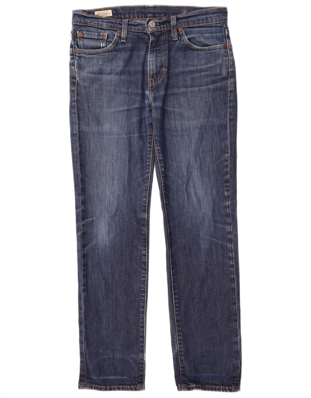 Męskie jeansy Levi's 511 Slim W30 L30 Niebieska bawełna