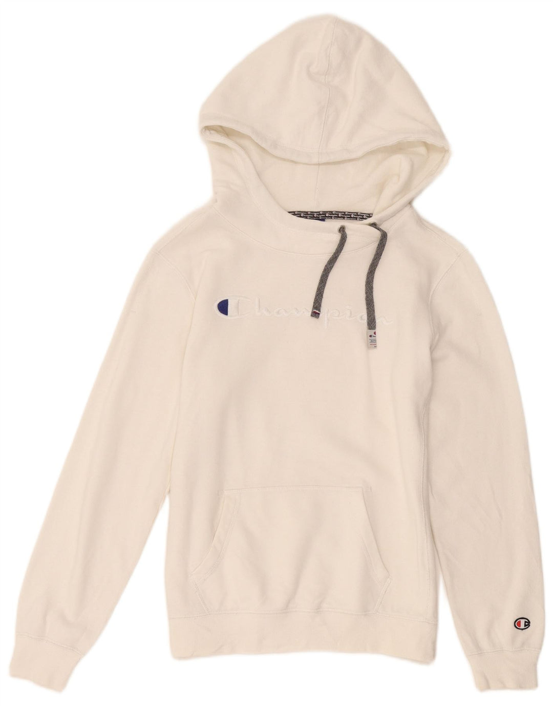 Damska bluza z kapturem Champion Graphic UK 12 Medium White