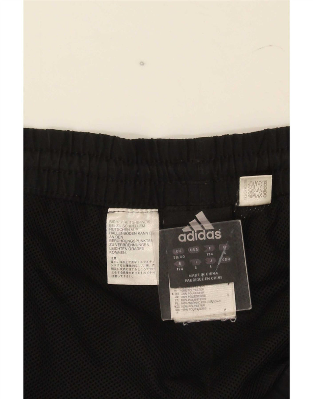 Męskie spodnie dresowe Adidas Joggers UK 38/40 Średni czarny poliester