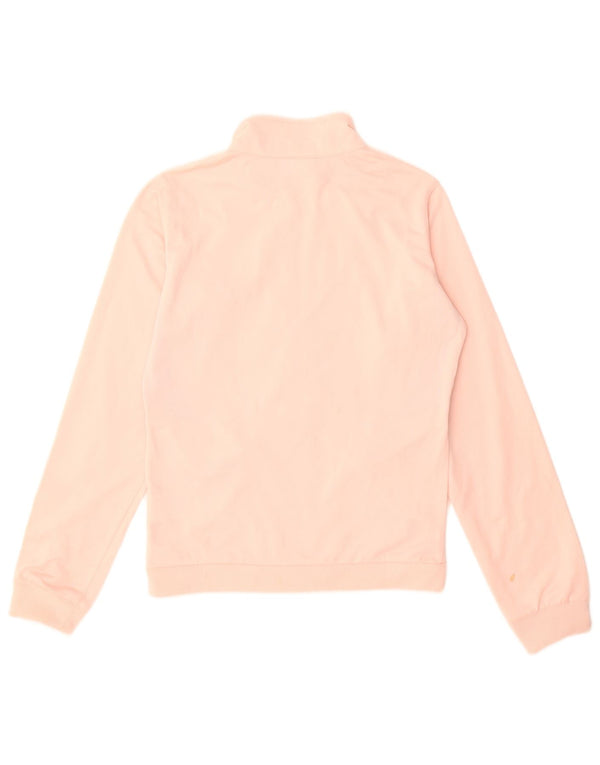 Damska kurtka dresowa Reebok UK 12, poliester w kolorze średniego różu