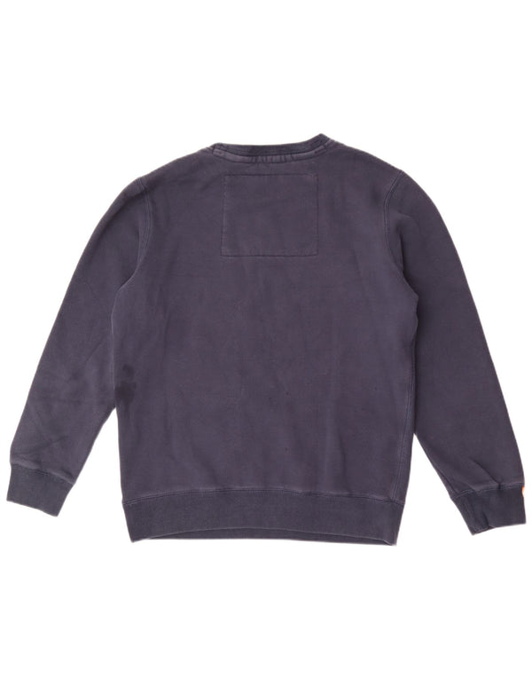 Męski sweter z grafiką Superdry XL, granatowy, bawełniany