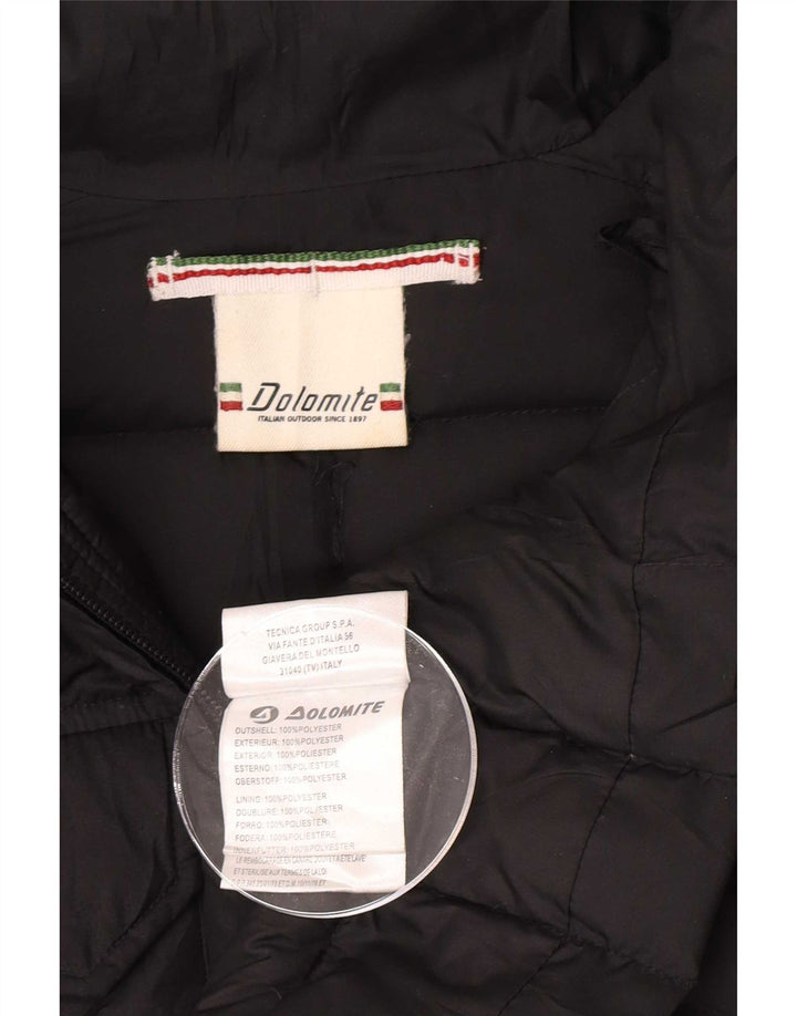 Damska ocieplana kurtka Dolomite UK 18 XL, czarny poliester