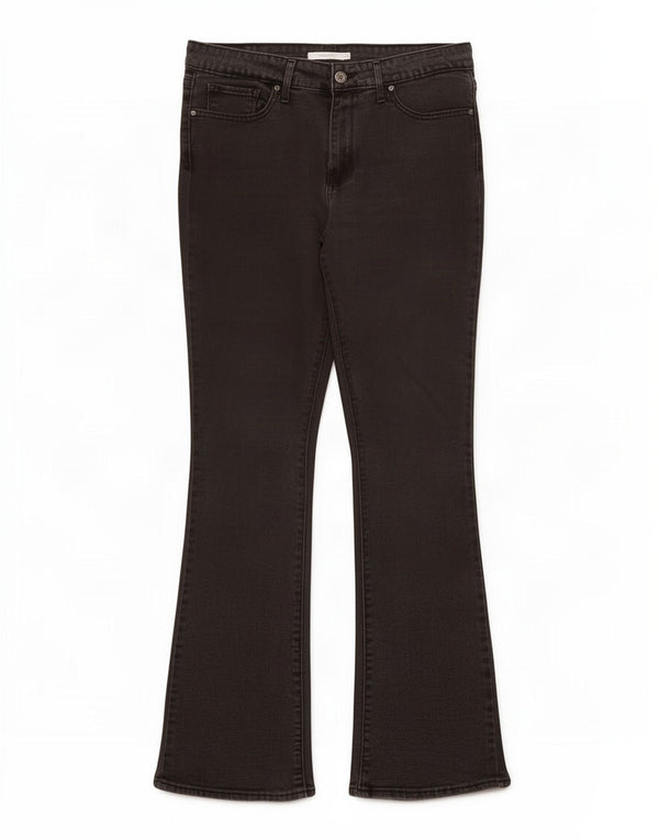 Damskie jeansy Levi's 715 Bootcut W32 L32 Szara bawełna