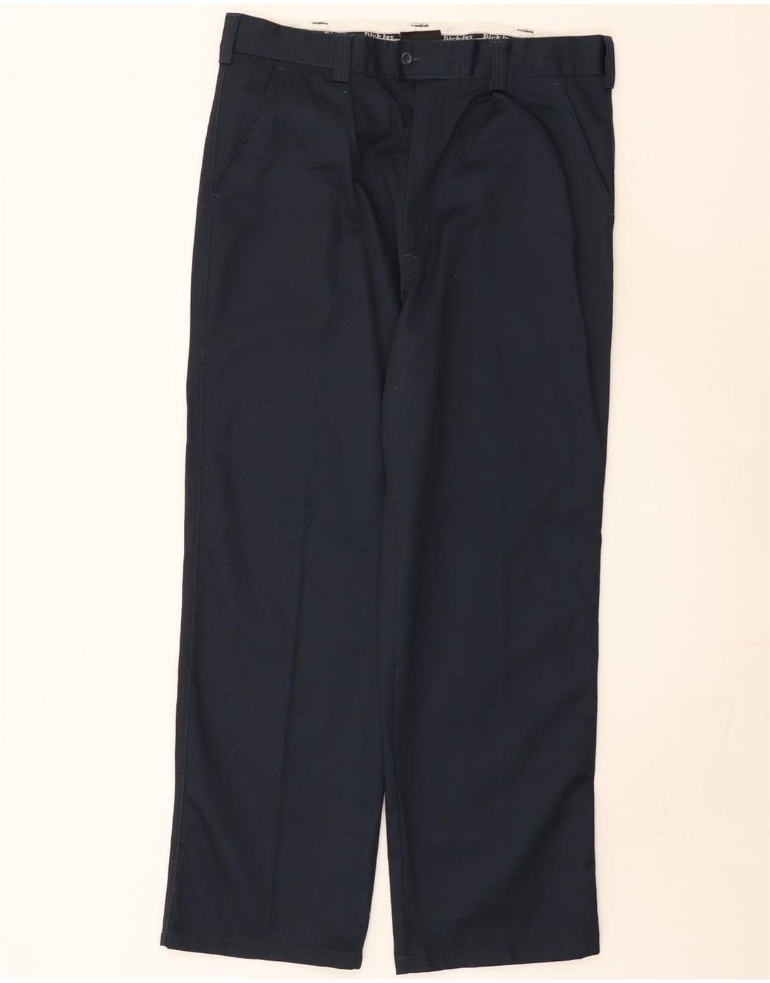Męskie proste spodnie chino Dickies W38 L31 Czarny poliester