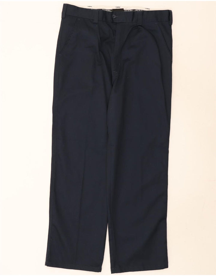 Męskie proste spodnie chino Dickies W38 L31 Czarny poliester