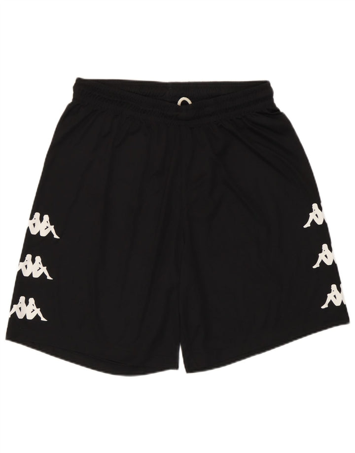 Kappa Męskie Średnie W30 L8 Czarny Poliester