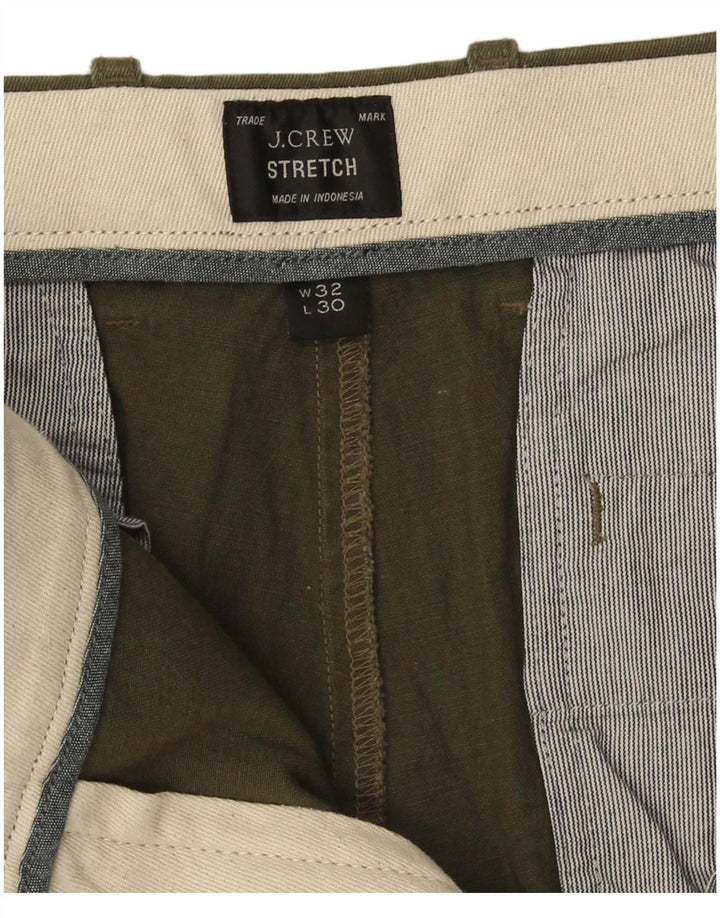Męskie proste spodnie chino J. Crew W32 L25 Khaki
