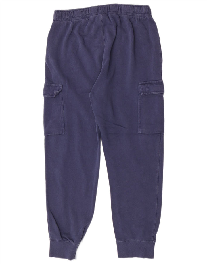 Męskie spodnie dresowe Nike Cargo Joggers, średni granatowy, bawełniany