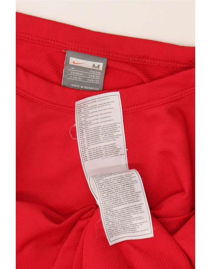 Koszulka męska Nike Top UK 39/41, średni czerwony poliester