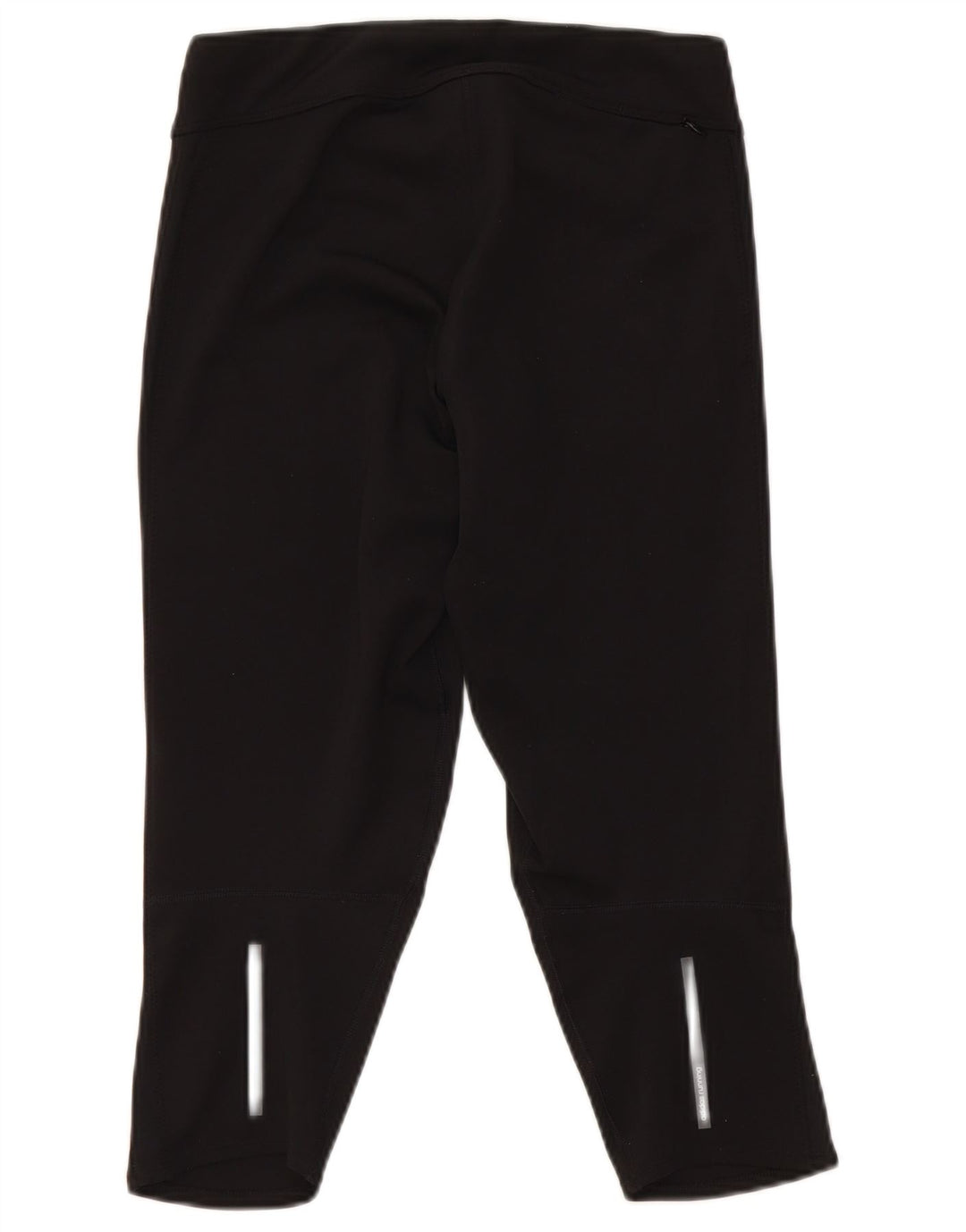 Damskie legginsy ADIDAS Climalite Capri UK 8/10, małe, czarne, poliestrowe