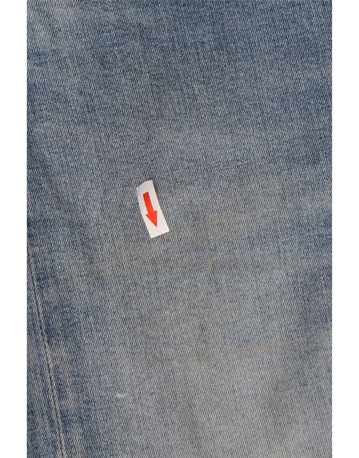 Męskie jeansy LEVI'S 501 Straight W33 L34 Niebieskie bawełniane