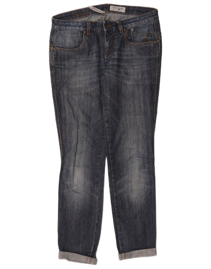 Jeansy damskie Jeckerson W28 L27 Niebieskie bawełniane