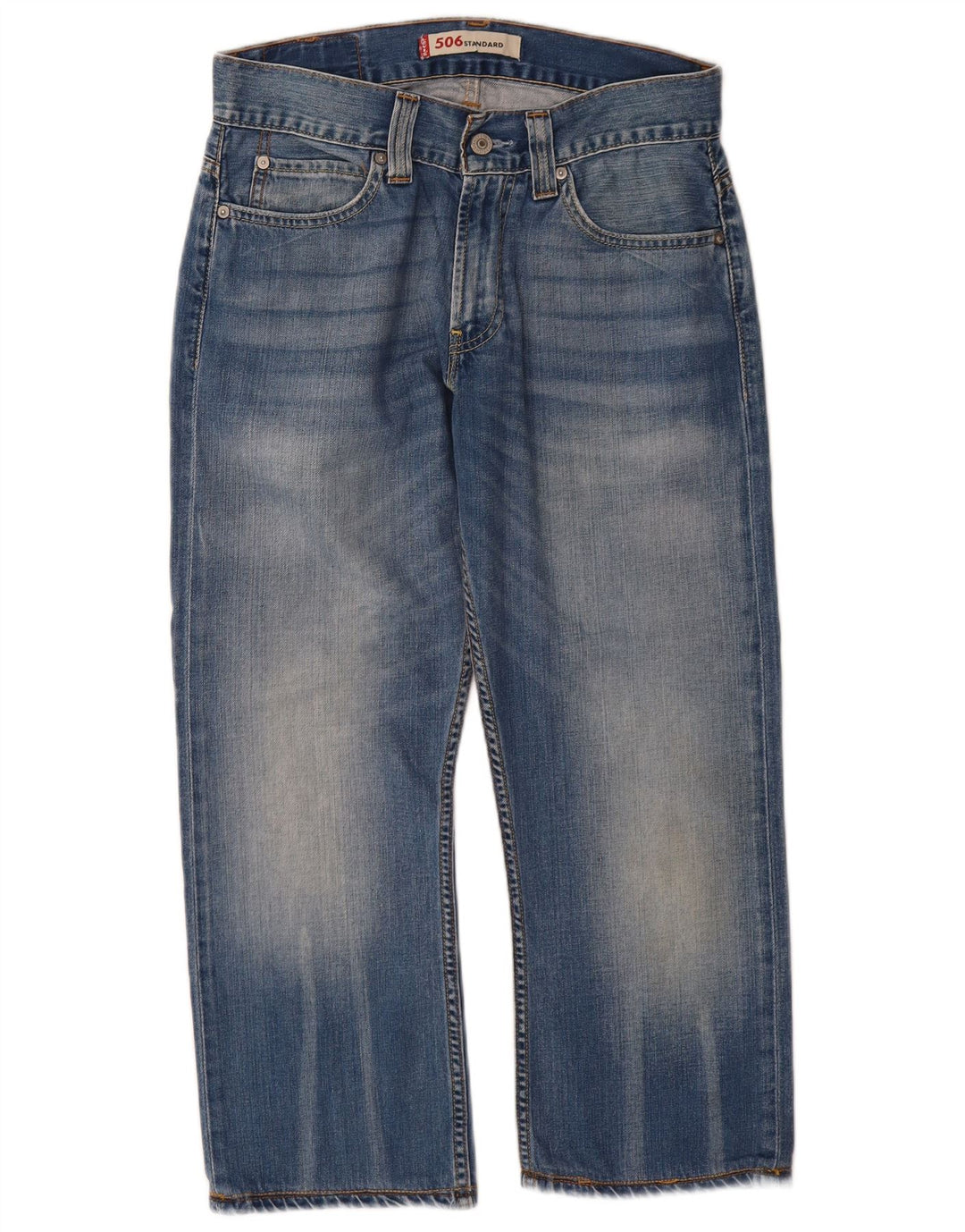 Damskie jeansy Levi's 506 Standard Fit W30 L24 Niebieskie