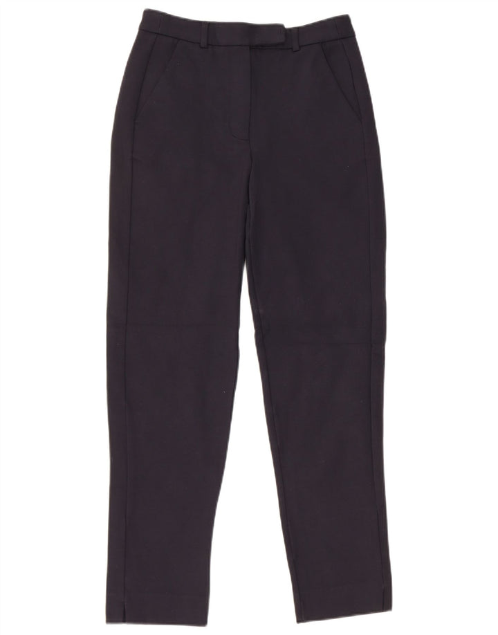 Damskie spodnie garniturowe Marks & Spencer W26 L26 Granatowe
