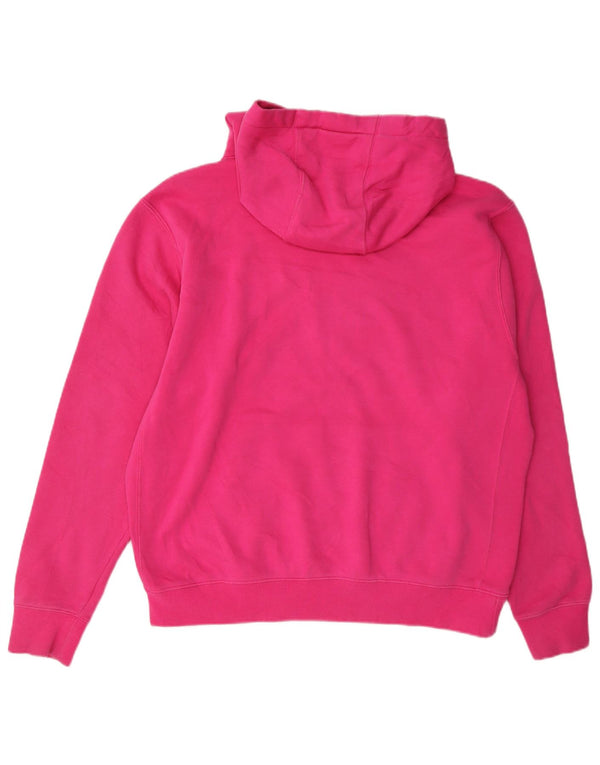 Damski sweter z kapturem Nike UK 16, duży, różowy, bawełniany